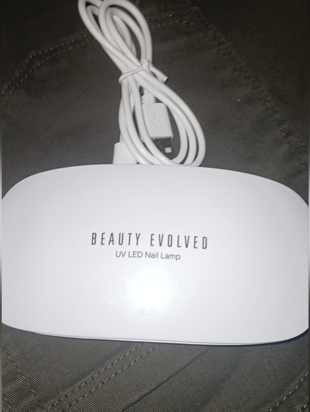 Beauty Evolved White UV LED Nail Lamp And Gel Polish Remover